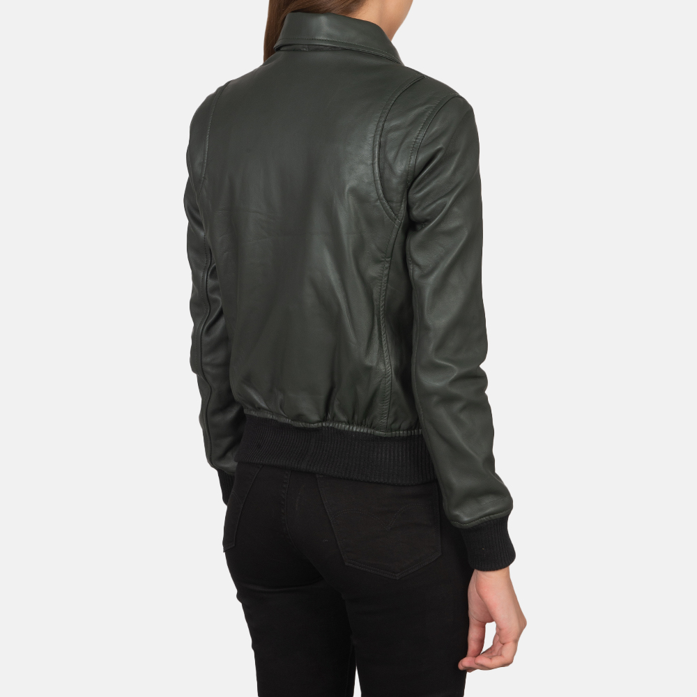Black Leather women's Jacket